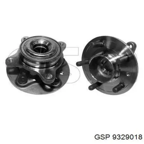 Ступицы передних колес GSP 9329018 цена, от 60.90 USD