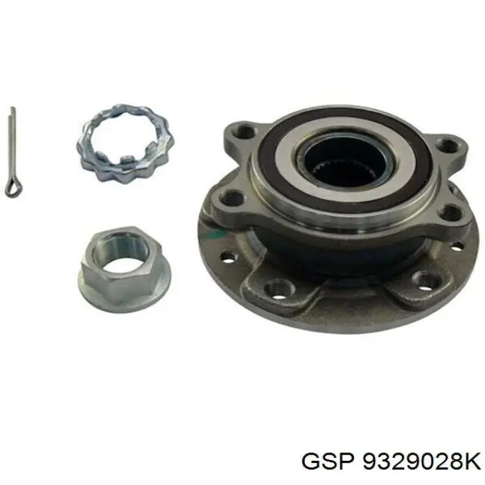 Ступицы передних колес GSP 9329028K цена, от 56.27 USD