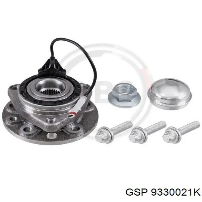 Ступицы передних колес GSP 9330021K цена, от 75.49 USD