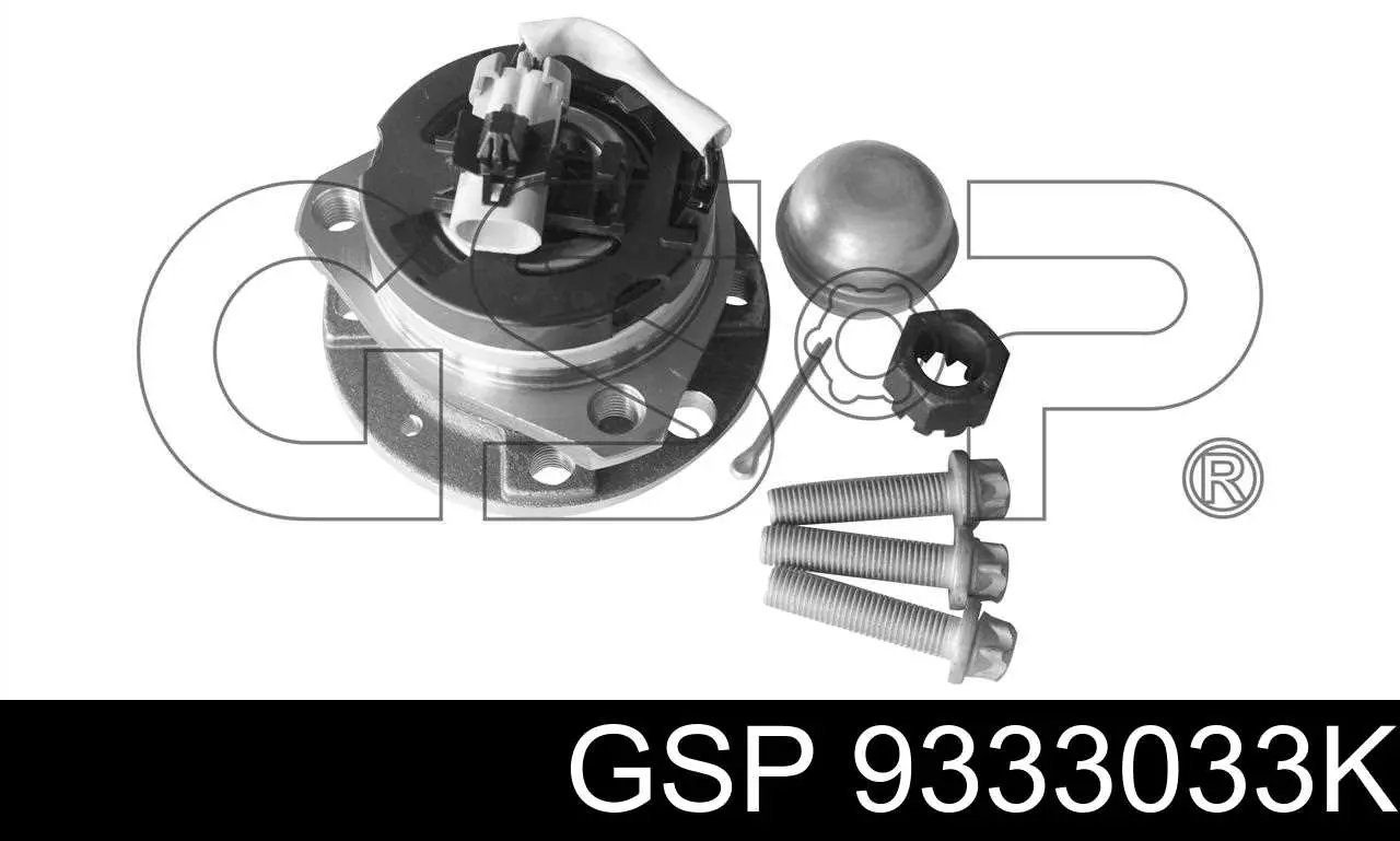 9333033K GSP ступица передняя
