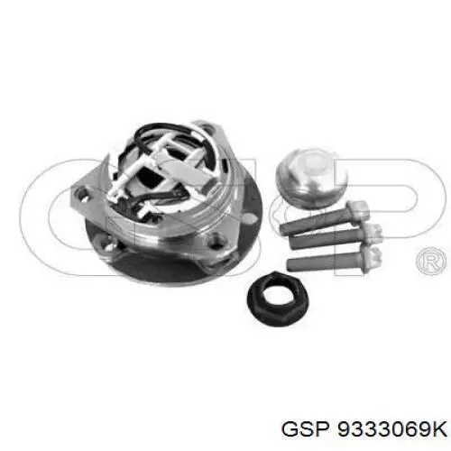 Ступицы передних колес GSP 9333069K цена, от 60.66 USD