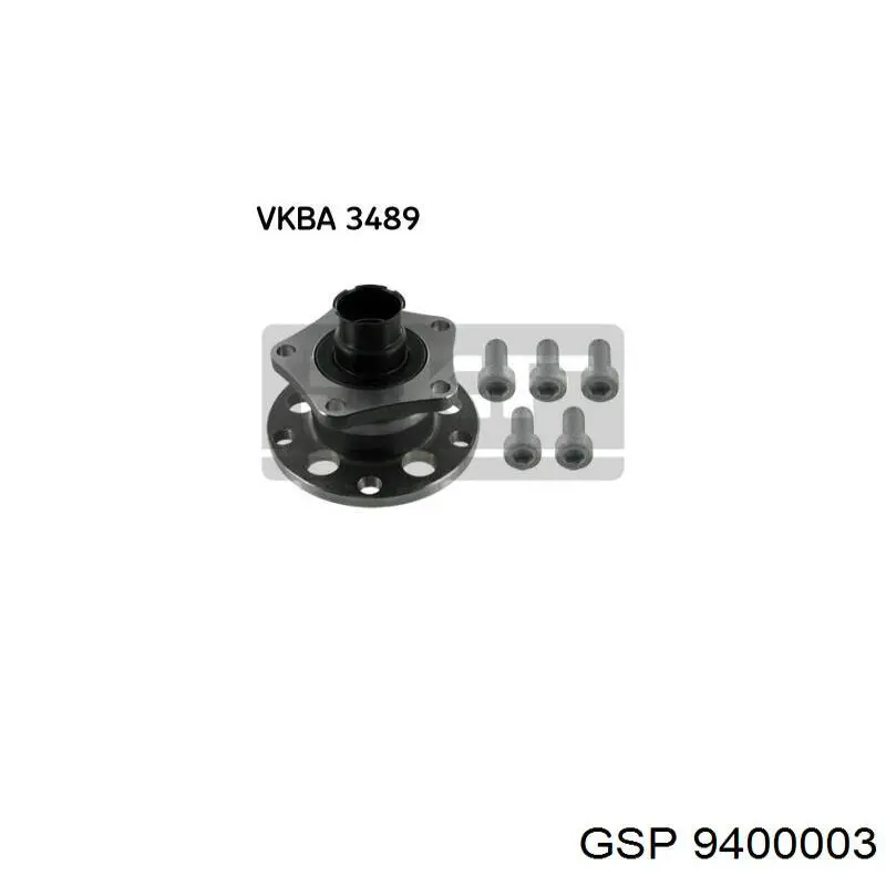Ступица заднего колеса GSP 9400003