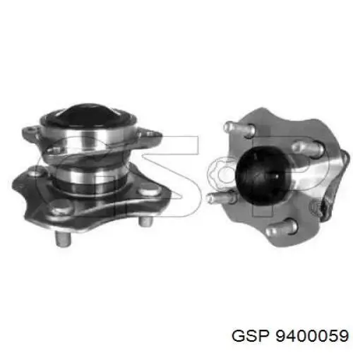 Ступицы задних колес GSP 9400059 цена, от 44.08 USD