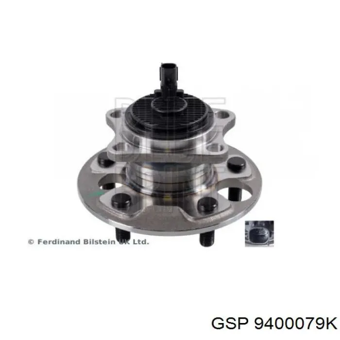 Ступицы задних колес GSP 9400079K цена, от 75.11 USD