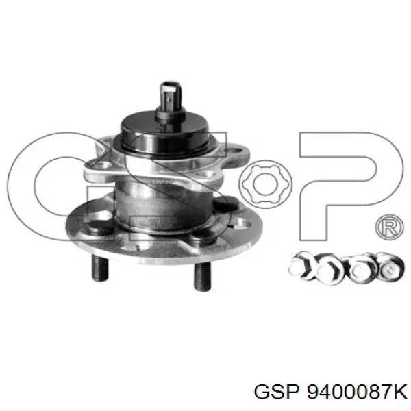 Ступицы задних колес GSP 9400087K цена, от 57.02 USD