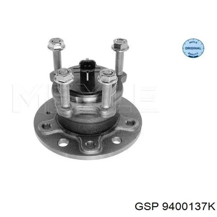 Cubo de rueda trasero 9400137K GSP