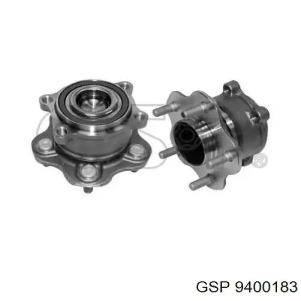 9400183 GSP Ступица задняя