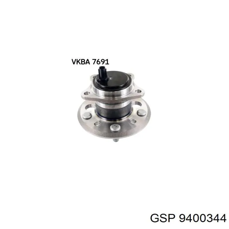 Ступица задняя левая MRB16237 MarkBest