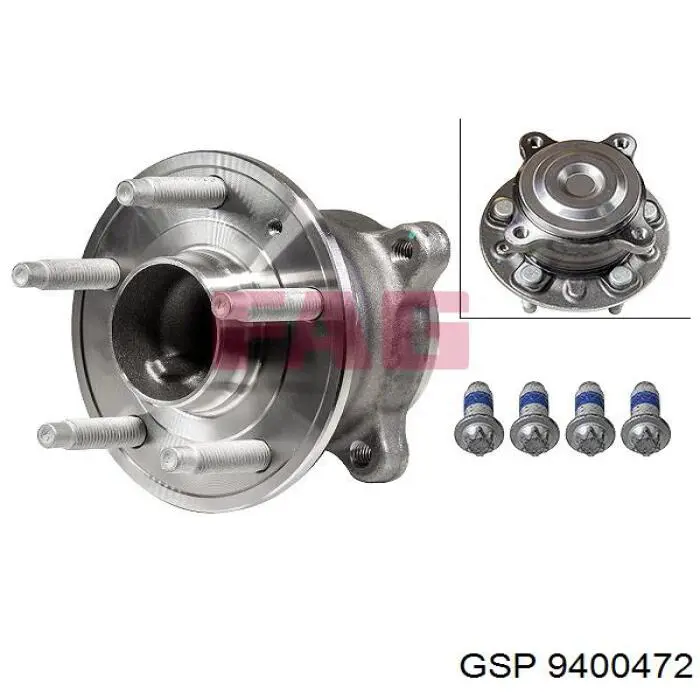 Задняя ступица 13580386 Opel