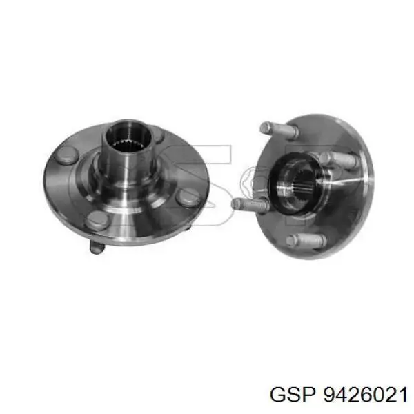 Cubo de rueda delantero 9426021 GSP