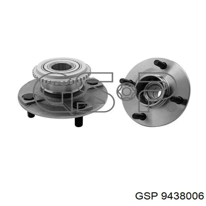 Ступицы передних колес GSP 9438006 цена, от 24.37 USD