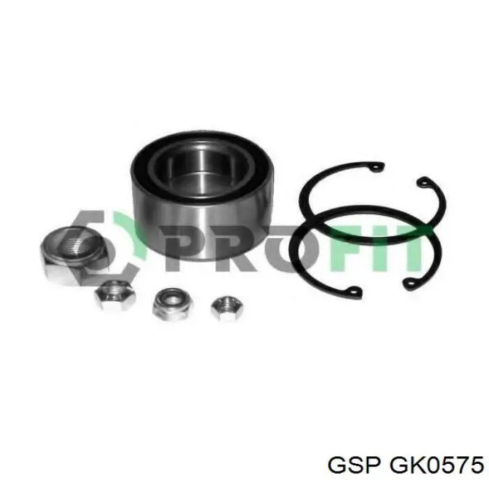 GK0575 GSP Подшипник ступицы передней и задней