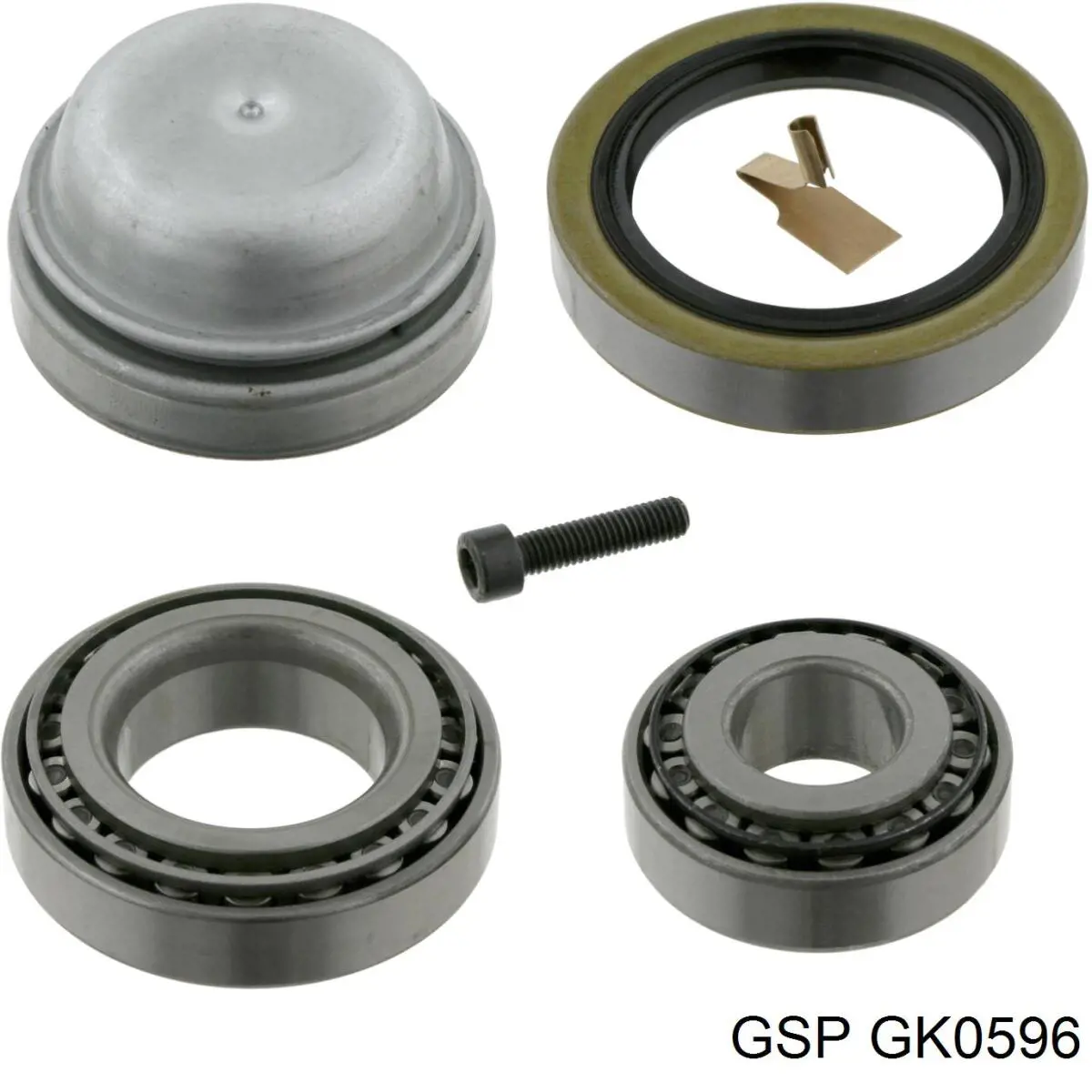 Комплект подшипника ступицы колеса GSP GK0596 цена, от 9.11 USD