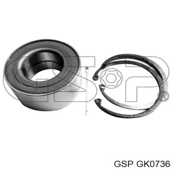 GK0736 GSP Подшипник ступицы передней