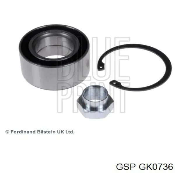 Комплект подшипника ступицы колеса GSP GK0736 цена, от 11.54 USD