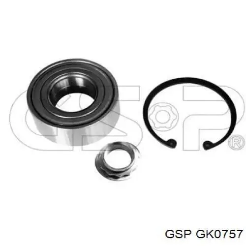 GK0757 GSP Подшипник ступицы задней