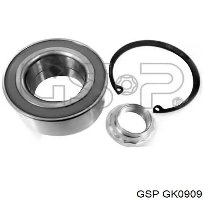 Комплект подшипника ступицы колеса GSP GK0909 цена, от 17.65 USD