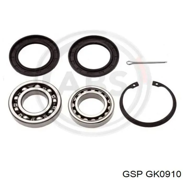 Подшипники задней ступицы GSP GK0910 цена, от 16.52 USD