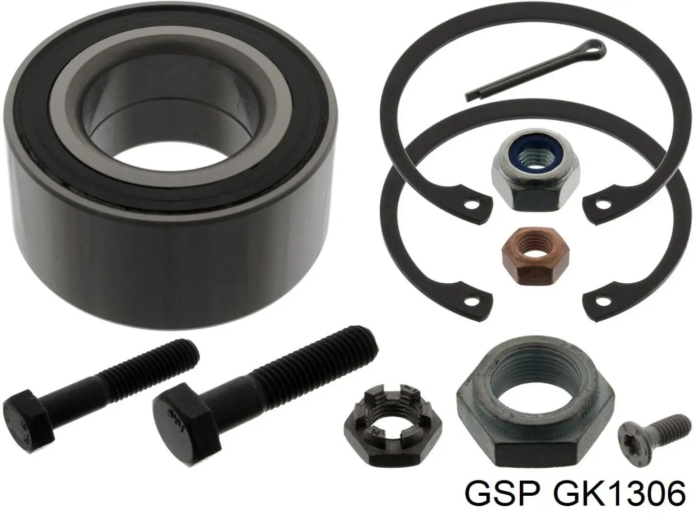 Комплект подшипника ступицы колеса GSP GK1306 цена, от 10.54 USD