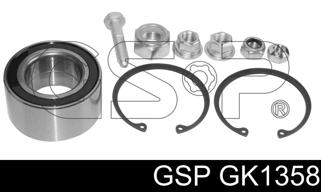 GK1358 GSP подшипник ступицы передней