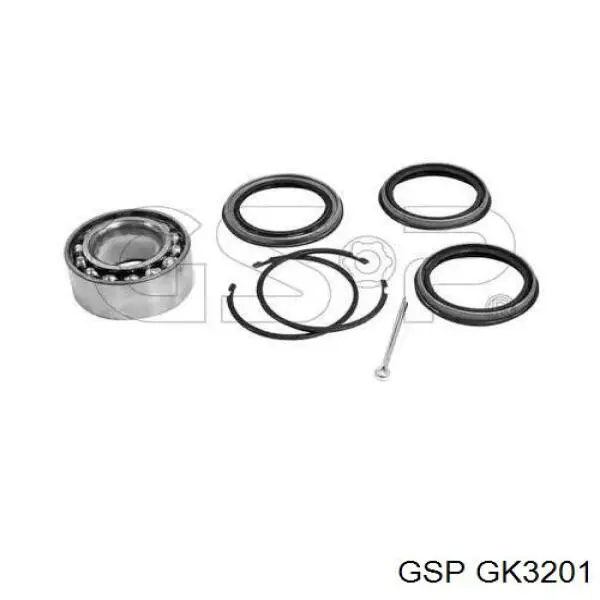 Комплект подшипника ступицы колеса GSP GK3201 цена, от 16.03 USD