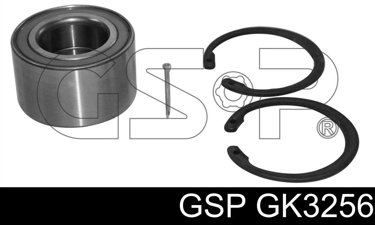Подшипник ступицы передней GSP GK3256
