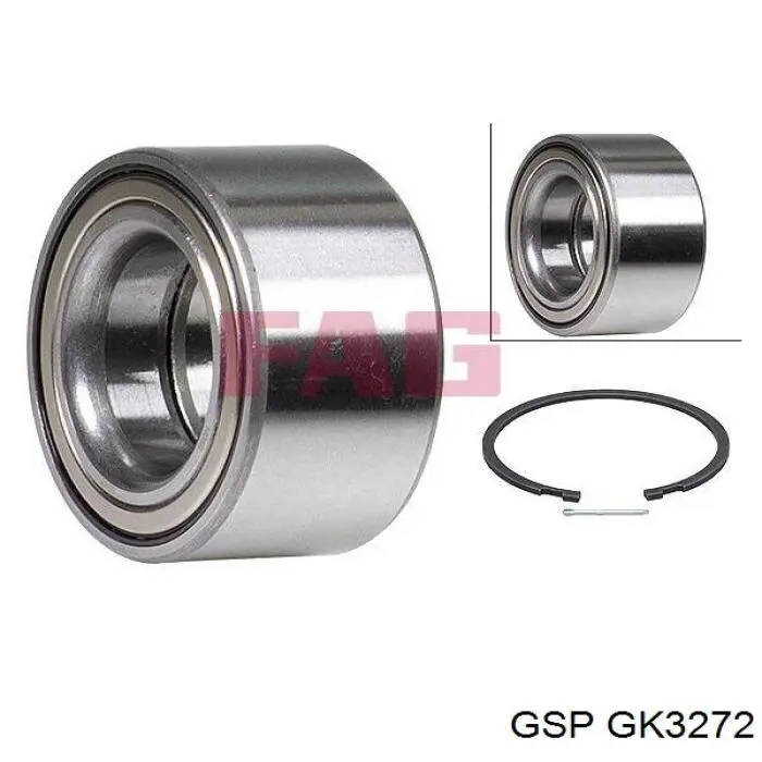 Купить GK3272 GSP Подшипник передней ступицы