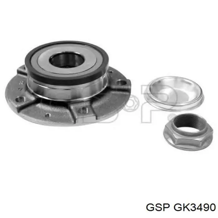 Подшипник ступицы GK3490 GSP