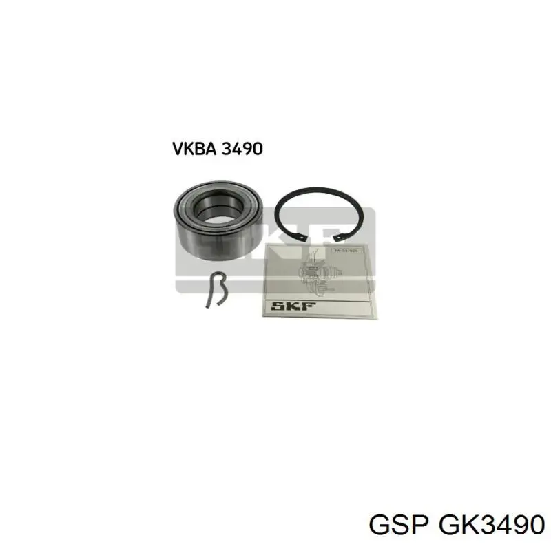 Купить GB40666 GP Подшипник передней ступицы