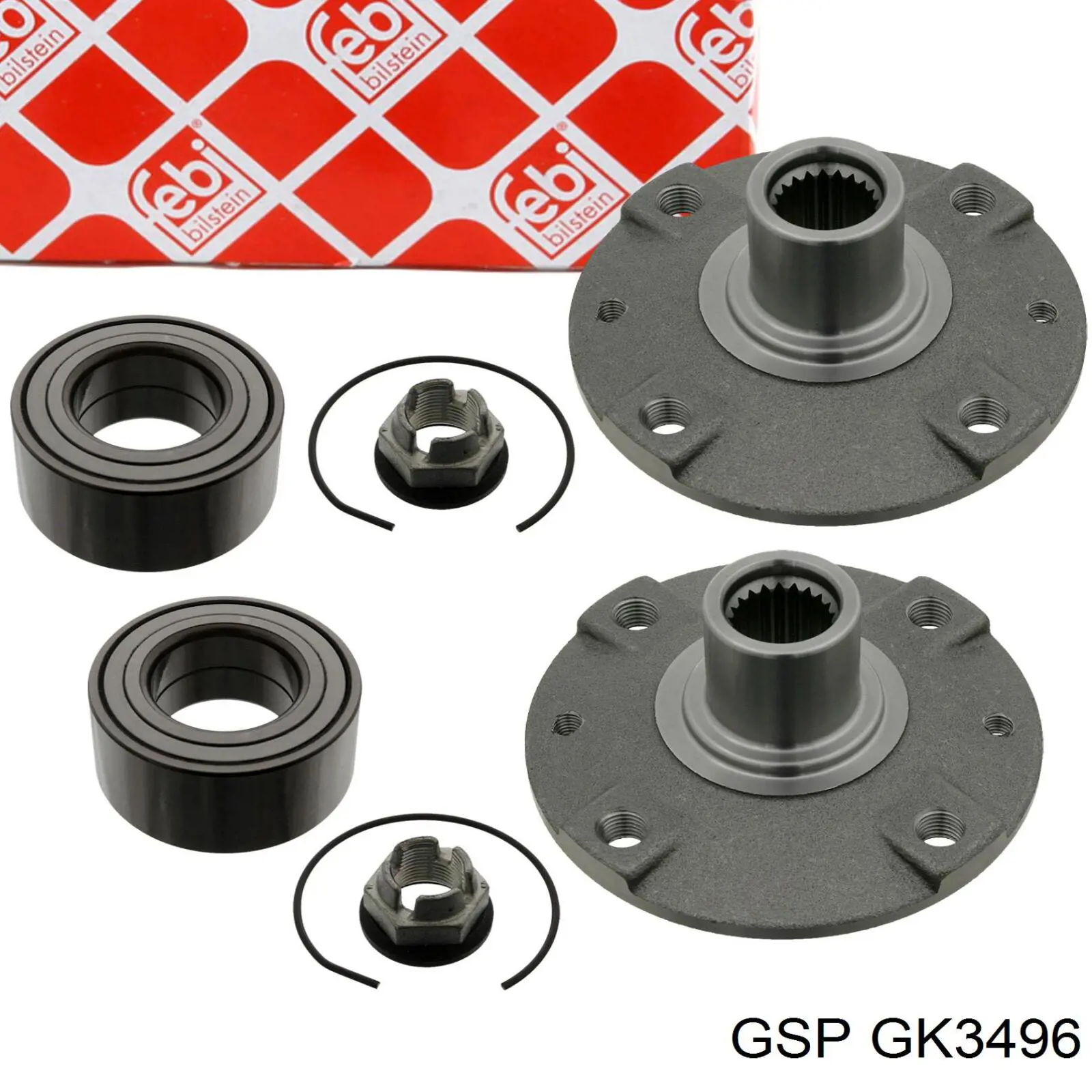 Подшипник ступицы GK3496 GSP