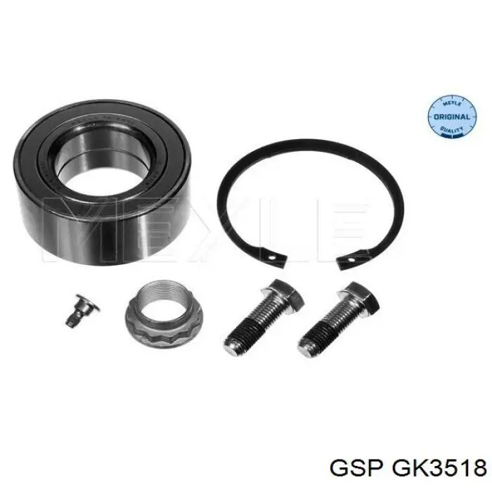 Подшипник ступицы пер/зад GSP GK3518 цена, от 18.17 USD