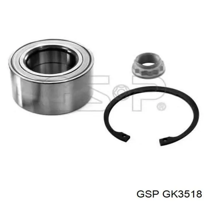 Купить GK3518 GSP Подшипник ступицы передней/задней
