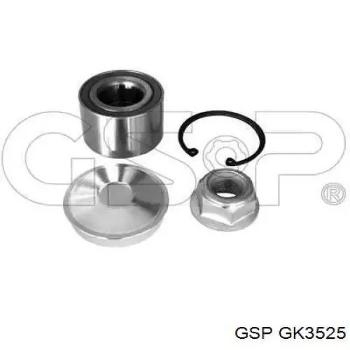 GK3525 GSP Подшипник ступицы задней