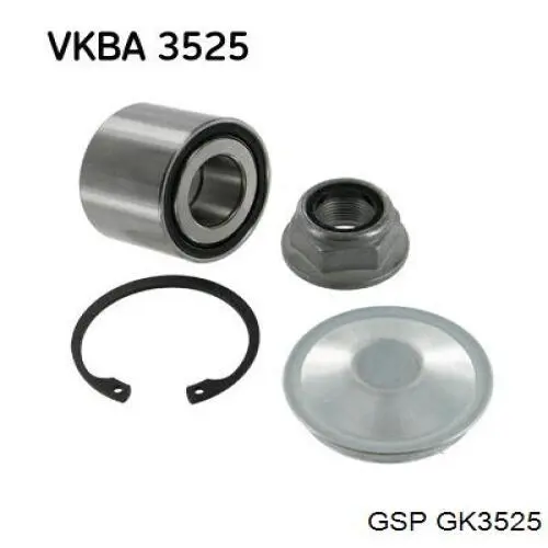 Подшипник задней ступицы GK3525 GSP