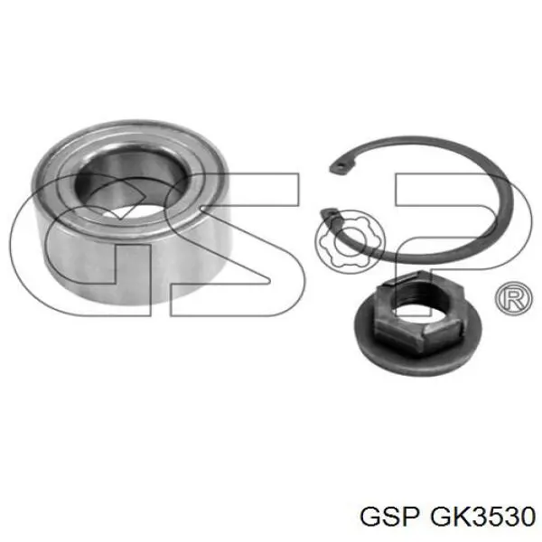 Комплект подшипника ступицы колеса GSP GK3530 цена, от 14.21 USD