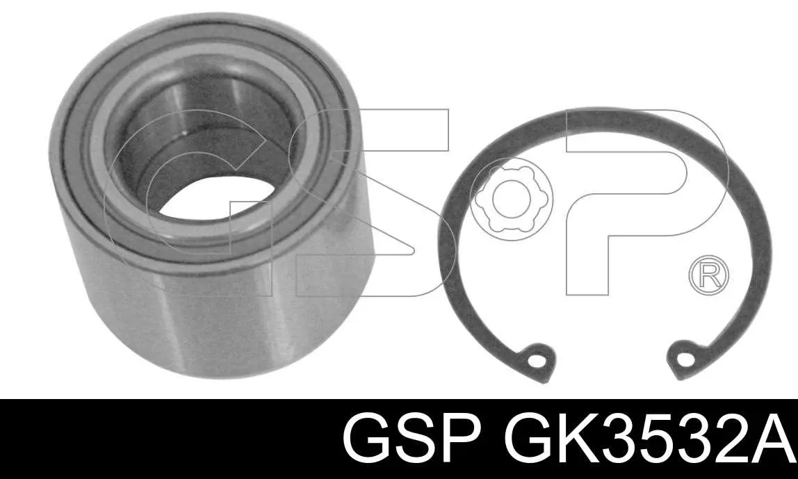 GK3532A GSP Подшипник ступицы задней