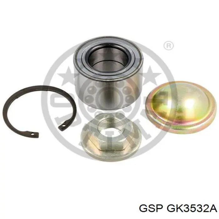 Подшипники задней ступицы GSP GK3532A цена, от 14.88 USD