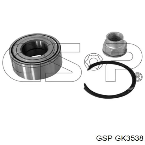 GK3538 GSP rolamento de cubo dianteiro