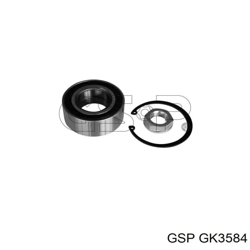 Ступичный подшипник передний GSP GK3584