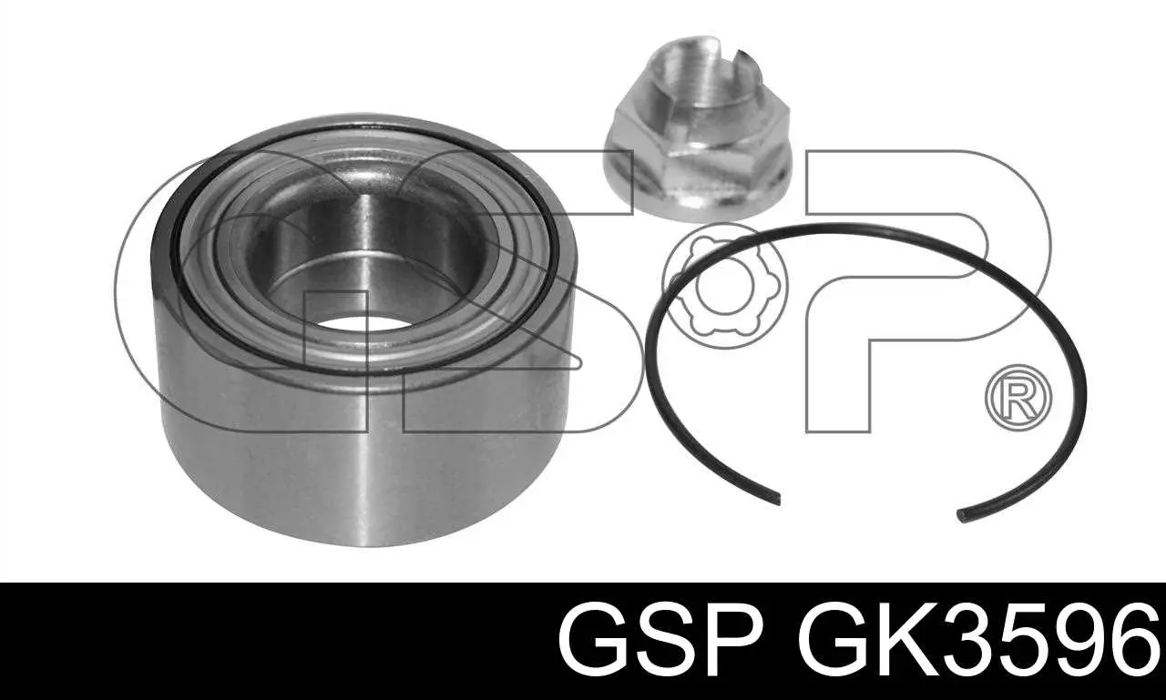 Подшипник ступицы передней GSP GK3596