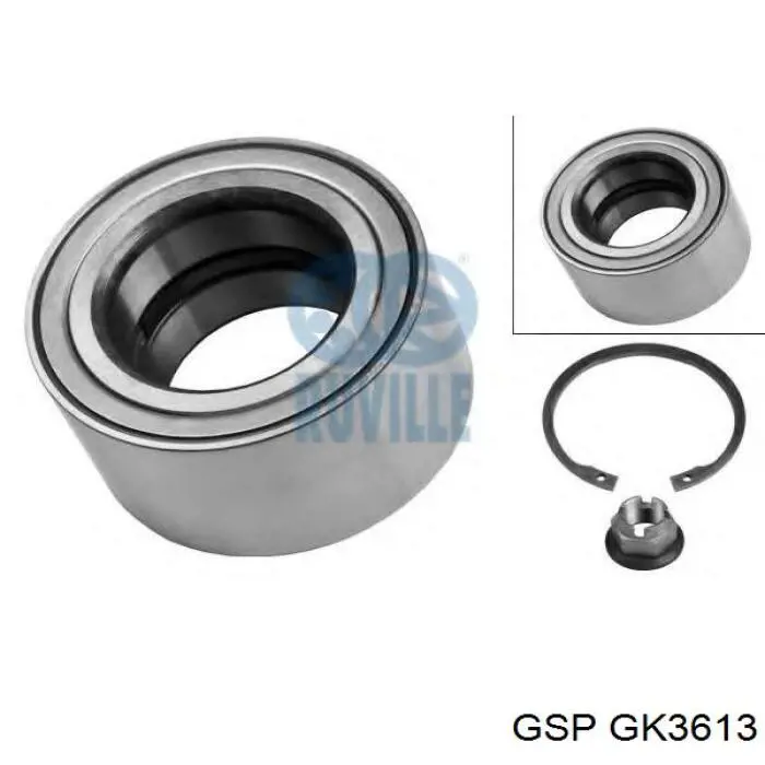 Подшипник ступицы GK3613 GSP