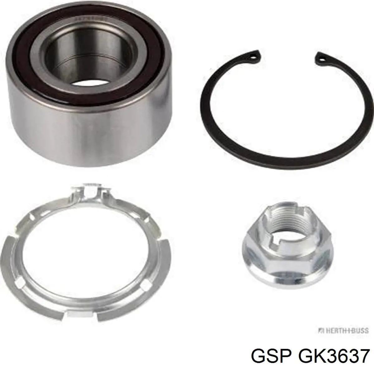Подшипник ступицы GK3637 GSP