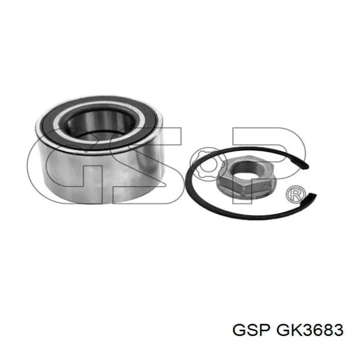 GK3683 GSP подшипник ступицы передней