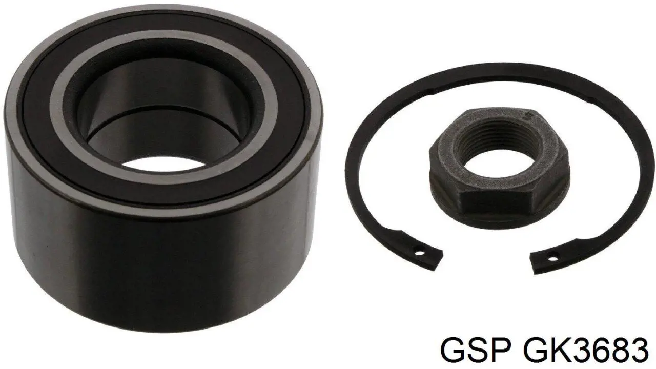 Ступичный подшипник передний GSP GK3683