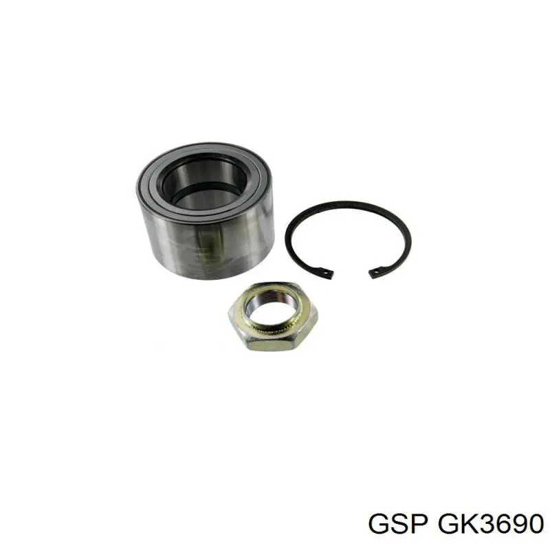 Купить GK3690 GSP Подшипник передней ступицы