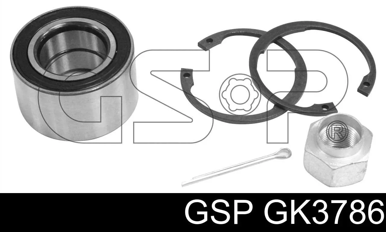 GK3786 GSP подшипник ступицы передней