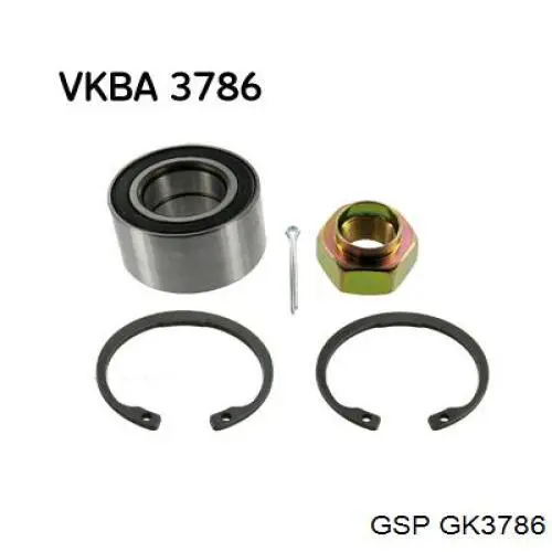 Подшипник ступицы GK3786 GSP