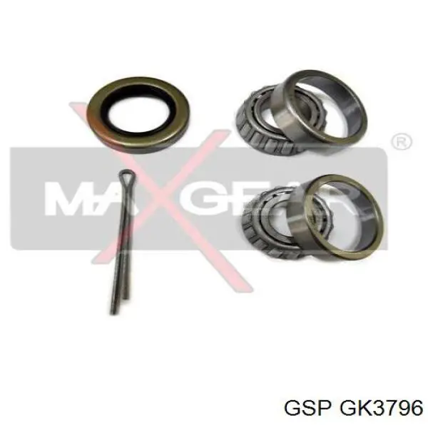 Купить GK3796 GSP Подшипник задней ступицы