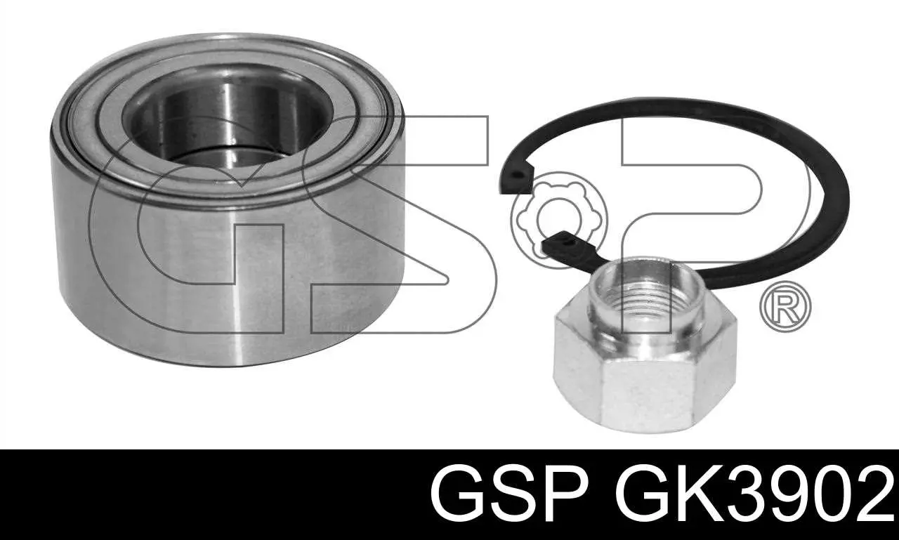 GK3902 GSP rolamento de cubo dianteiro
