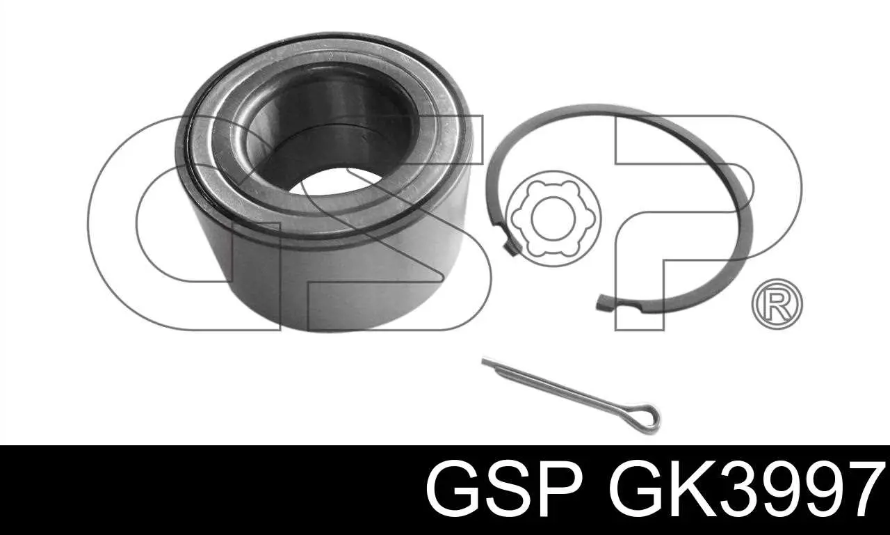 GK3997 GSP rolamento de cubo traseiro